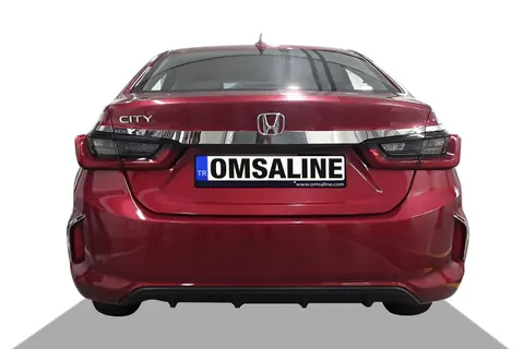 Хром планка над номером SD (3 шт, нерж) для Honda City 2021- рр — Honda City 2021- гг. DianaParts