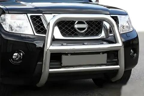 Кенгурятник WT018 (нерж) для Nissan Pathfinder R51 2005-2014 рр — Nissan Pathfinder R51 2005-2014 гг. DianaParts