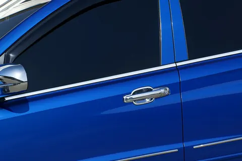 Молдинги на бічні вікна (4 шт, нерж) для SsangYong Action 2005-2018 рр — SsangYong Action 2005-2018 гг. DianaParts