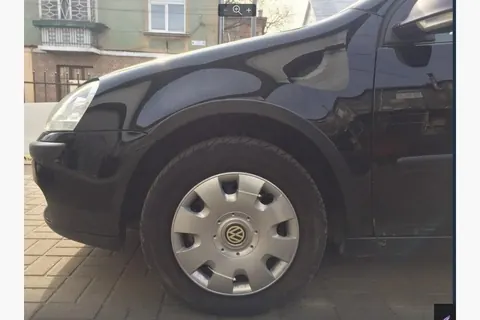 Накладки на арки (4 шт, чорні) для Volkswagen Golf Plus 2004-2014 рр — Volkswagen Golf Plus 2004-2014 гг. DianaParts