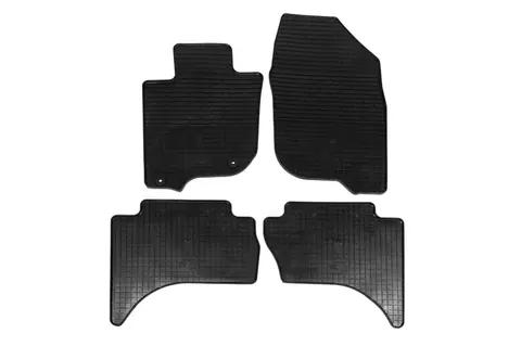 Гумові килимки 2015-2018 (4 шт, Stingray Premium) для Mitsubishi L200 рр — Mitsubishi L200 2015-2024 гг. DianaParts
