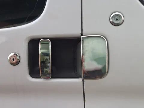 Накладки на ручки (нерж.) Дві передні, дві зсувних дверей для Citroen Berlingo 1996-2008 рр — Citroen Berlingo 1996-2008 гг. DianaParts