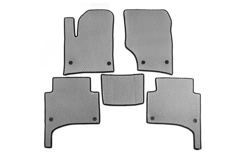 Килимки EVA (сірі) для Volkswagen Touareg 2002-2010 рр — Volkswagen Touareg 2002–2010 гг. DianaParts