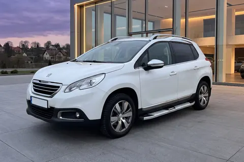 Бокові пороги Mevsim Grey (2 шт., Алюміній) 2008-2014 для Peugeot -2016 рр — Peugeot 3008 2008-2016 гг. DianaParts