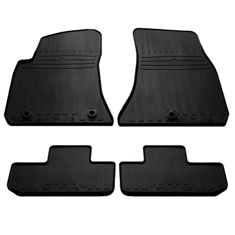 Гумові килимки Stingray (2WD, 4 шт, гума) для Dodge Challenger 2008-2023 рр — Dodge Challenger 2008-2023 гг. DianaParts