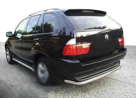 Бічні труби Special (2 шт., нерж) для BMW X5 E53 1999-2006 рр — BMW X5 E53 1999–2006 гг. DianaParts