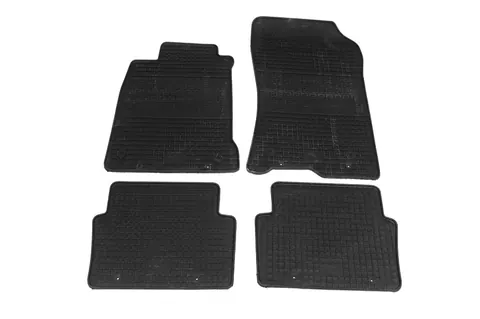 Гумові килимки (4 шт, Polytep) для Renault Laguna 2007-2015 рр — Renault Laguna 2007-2015 гг. DianaParts
