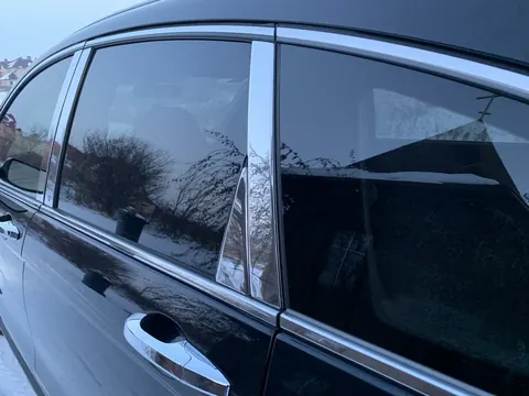 Молдинг дверних стійок (8 шт, нерж.) для Honda CRV 2007-2011 рр — Honda CRV 2007-2011 гг. DianaParts