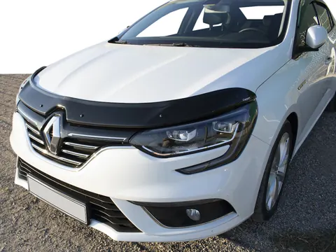Дефлектор капоту (EuroCap) для Renault Megane IV 2016-2025 рр — Renault Megane IV 2016-2025 гг. DianaParts