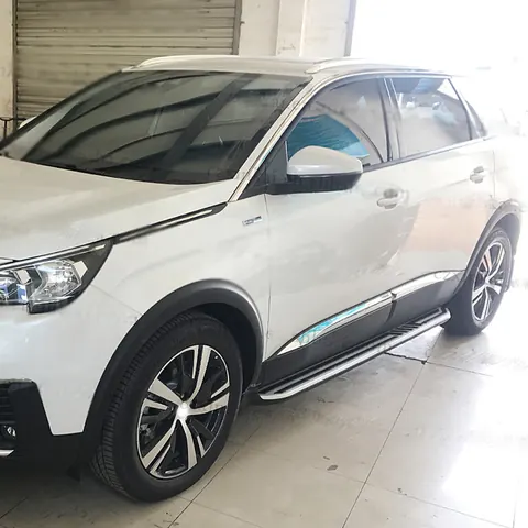 Бокові пороги Оригінал V1 (2 шт, алюміній) для Peugeot 5008 2016-2023 рр — Peugeot 5008 2016-2023 гг. DianaParts