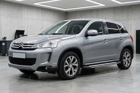 Бокові пороги Rainbow (2 шт., алюм.) для Citroen C-4 Aircross 2012-2017 рр — Citroen C-4 Aircross 2012-2017 гг. DianaParts