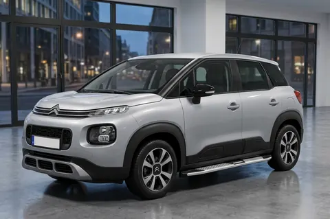 Бокові пороги Mevsim Grey (2 шт., Алюміній) для Citroen C-3 Aircross 2017-2024 рр — Citroen C-3 Aircross 2017-2024 гг. DianaParts