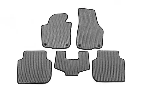 Килимки EVA (USA, Сірий) для Volkswagen Passat B8 2015-2023 рр — Volkswagen Passat B8 2015-2023 гг. DianaParts