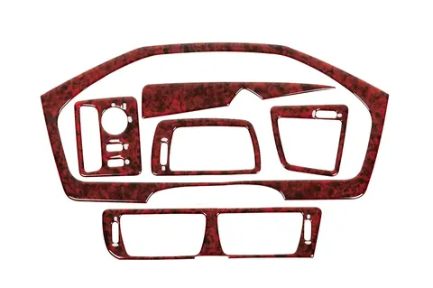 Накладки на панель (2000-2005) Дерево для Volvo V70 рр — Volvo V70 2000-2007 гг. DianaParts