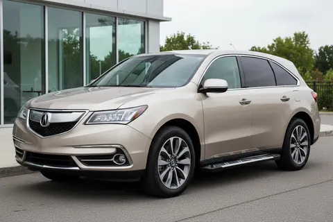 Бокові пороги Sunrise (2 шт., Алюміній) для Acura MDX 2013-2020 рр — Acura MDX 2013-2020 гг. DianaParts