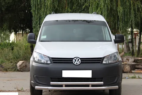 Передній подвійний вус 60 / 48мм (нерж) для Volkswagen Caddy 2010-2015 рр — Volkswagen Caddy 2010-2015 гг. DianaParts