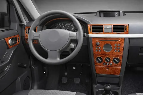 Накладки на панель Карбон для Opel Meriva 2002-2010 рр — Opel Meriva 2002-2010 гг. DianaParts