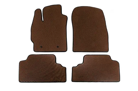 Килимки EVA (Коричневий) для Toyota Auris 2007-2012 рр — Toyota Auris 2007-2012 гг. DianaParts