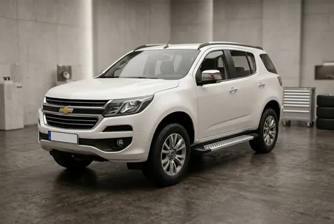 Бокові пороги Vision New Grey (2 шт., Алюміній) для Chevrolet Trailblazer 2012-2019 рр — Chevrolet Trailblazer 2012-2019 гг. DianaParts