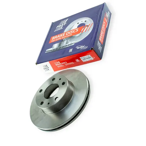 Диск гальмівний Fiat Ducato, Peugeot Boxer (1994-2006) передній (280mmx24mm) Fast — Гальмівна система DianaParts