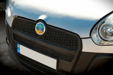 Емблема (UA-Style, самоклейка) 75 мм для Fiat — Fiat DianaParts