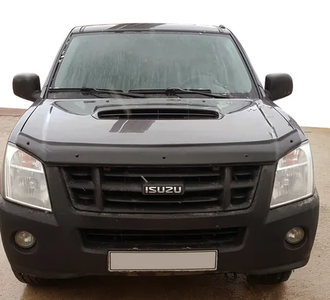 Дефлектор капота 2006-2011 (EuroCap) для Isuzu D-Max рр — Isuzu D-Max 2002-2011 гг. DianaParts