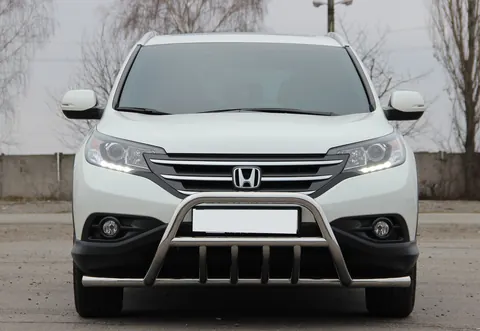 Передній захист WT003-ST-V1 (нерж.) для Honda CRV 2012-2016 рр — Honda CRV 2012-2016 гг. DianaParts