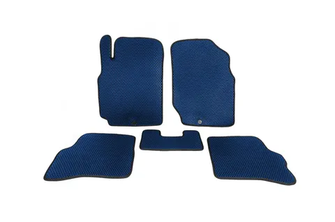 Килимки EVA (Синій) для Nissan Almera B10 Classic 2006-2012 рр — Nissan Almera B10 Classic 2006-2012 гг. DianaParts