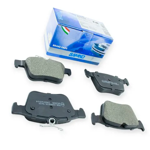 Колодки гальмівні Volkswagen Passat B8, Golf, Touran, Skoda Kodiaq, Super B (2012-) задні SAMKO — Гальмівна система DianaParts