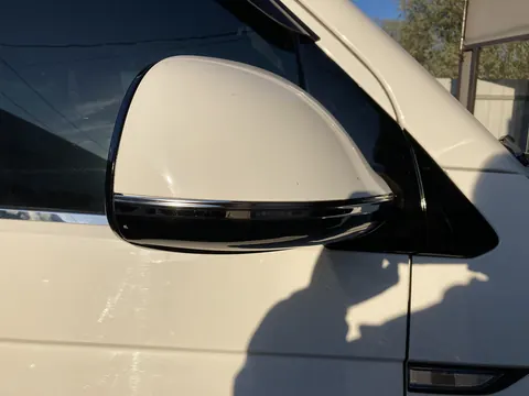 Смужки на дзеркала (2 шт., нерж) для Volkswagen T6 2015-2024 рр — Volkswagen T6 2015-2024 гг. DianaParts