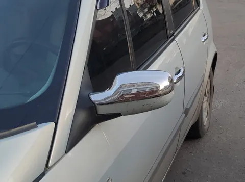 Накладки на дзеркала (2 шт, нерж) для Renault Scenic/Grand 2003-2009 рр — Renault Scenic/Grand 2003-2009 гг. DianaParts