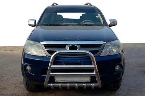 Кенгурятник F12-11 (нерж) для Toyota Fortuner 2006-2015 рр — Toyota Fortuner 2006-2015 гг. DianaParts