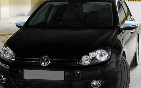 Накладки на дзеркала (HB, 2 шт, нерж) OmsaLine - Італійська нержавейка для Volkswagen Golf 6 2008-2014 рр — Volkswagen Golf 6 2008-2014 гг. DianaParts