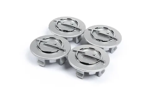 Ковпачки на диски 54/43мм сірі (4 шт) для Opel — Opel DianaParts