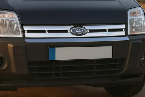Накладки на решітку радіатора (нерж.) OmsaLine - Італійська нержавійка для Ford Connect 2006-2009 рр — Ford Connect 2006–2009 гг. DianaParts