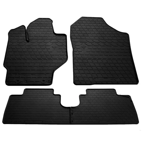 Гумові килимки (4 шт, Stingray Premium) для Toyota Yaris 2010-2020 рр — Toyota Yaris 2010-2020 гг. DianaParts