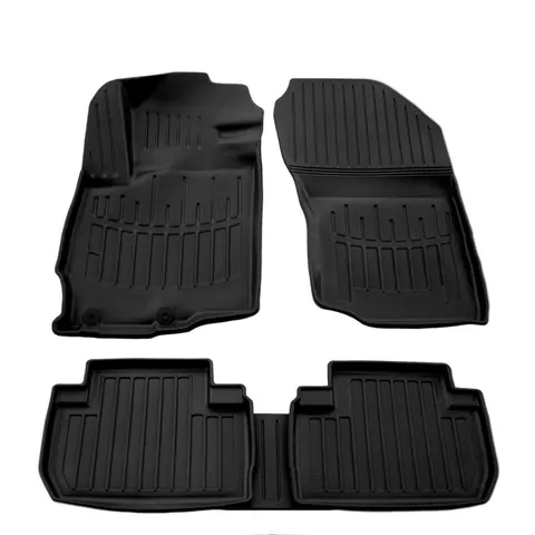 Килимки Stingray 3D (5 шт, поліуретан) для Mitsubishi Outlander 2012-2021 рр — Mitsubishi Outlander 2012-2021 гг. DianaParts