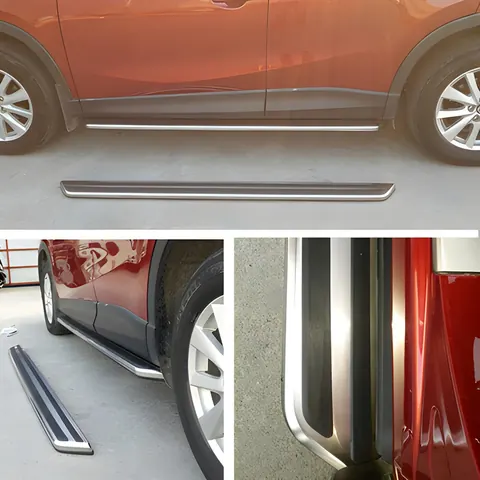 Бокові пороги оригінал V1 (2 шт) для Mazda CX-5 2012-2017 рр — Mazda CX-5 2012-2017 гг. DianaParts