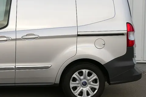 Молдинги зсувних дверей (2 шт., нерж) для Ford Courier 2014-2023 рр — Ford Courier 2014-2023 гг. DianaParts