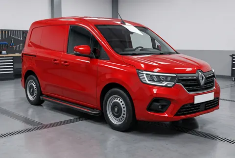 Бокові пороги Maya Red (2 шт., алюміній) Renault Kangoo 2021-2026 рр для Renault Kangoo/Express 2021- рр — Renault Kangoo/Express 2021- гг. DianaParts