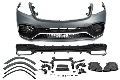 Комплект обвісів з заднім дифузором AMG V1 (GLS63) для Mercedes GL/GLS сlass X166 2012-2019 рр — Mercedes GL/GLS сlass X166 2012-2019 гг. DianaParts