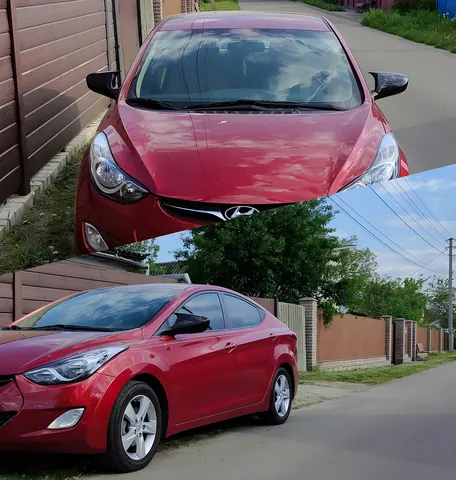 Накладки на дзеркала без вирізу під поворот BMW-style (2 шт) для Hyundai Elantra (MD/UD) 2011-2015 рр — Hyundai Elantra (MD/UD) 2011-2015 гг. DianaParts