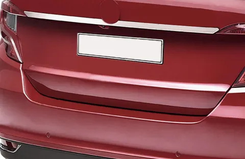 Хром планка над номером (нерж) для Fiat Tipo Cross 2021- рр — Fiat Tipo Cross 2021- гг. DianaParts