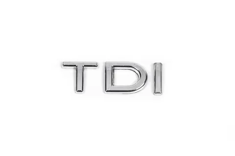 Напис TDI (під оригінал) Всі хром для Volkswagen Jetta 2006-2011 рр — Volkswagen Jetta 2006-2011 гг. DianaParts