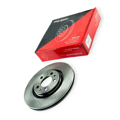 Диск гальмівний Volkswagen Bora, Polo 9N, Golf 4, Octavia Tour, Fabia передній (280mmx22mm) MAXGEAR — Гальмівна система DianaParts