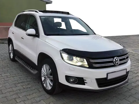 Дефлектор капоту (EuroCap) для Volkswagen Tiguan 2007-2016 рр — Volkswagen Tiguan 2007-2016 гг. DianaParts