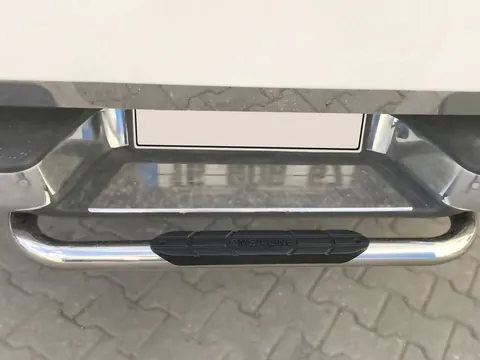 Задній захист Omsa (нерж) 70 мм для Isuzu D-Max 2011-2019 рр — Isuzu D-Max 2011-2019 гг. DianaParts