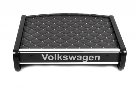 Полиця на панель (Сіра з сірою ниткою) для Volkswagen T5 Transporter 2003-2010 рр — Volkswagen T5 Transporter 2003-2010 гг. DianaParts