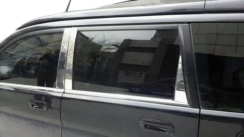 Молдинг дверних стійок (нерж) для Honda HR-V 1998-2006 рр — Honda HR-V 1998-2006 гг. DianaParts