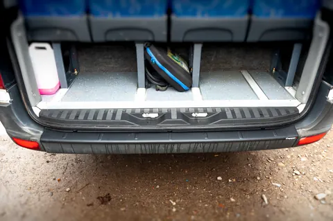 Накладка на задній бампер EuroCap (ABS) для Volkswagen Crafter 2006-2016 рр — Volkswagen Crafter 2006-2016 гг. DianaParts